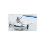 Stainless Steel Sanitary 3-way Ball Valve thumbnail-2