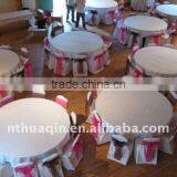 Satin banquet chair cover for banquet party and beautiful chair covers