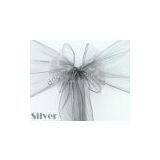 2014 New Style Nice Wedding Organza Chair Bow