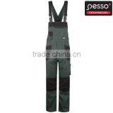 PESSO RIPSTOP 100% Cotton Chaki Workwear Bibpants thumbnail-1