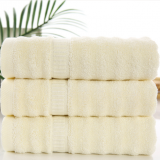 Wholesale Bamboo Fiber Pure Color Water Absorption Bath Towel thumbnail-5