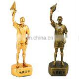 epoxy resin sport player for decoration