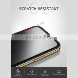 Blade Series Detachable PC Frame and Carbon Fiber TPU Back Cover Case for IPhone X - Gold thumbnail-4