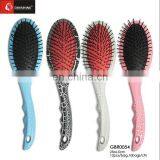 Blue Color Paddle Brush, Plastic Round Cushion Hair Brush thumbnail-2