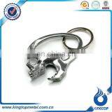 Metal Skull Bottle Opener Key Chain thumbnail-1