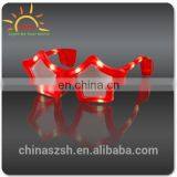 Beautiful Shaped LED Flashing Star Sunglasses for Party
