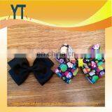 Pure Color Satin Boutique Hair Bow/Barrette/Hair Pin As Bowknot thumbnail-3