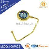 Heart Shape Token Metal Medal Foldable Purse Hanger / Banger Hook thumbnail-4