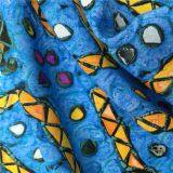 Breathable Soft Touch Custom Digital Printed 100% Printed Viscose Fabric thumbnail-5