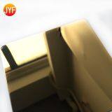 Factory Supply Titanium-gold Color Stainless Steel Mirror Decorative Sheet thumbnail-1