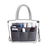 Customized Felt Bag Tote Organizer,Purse Cosmetic Diaper Insert thumbnail-6