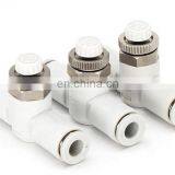 SMC Type Pipe Throttle Valve Rotary Air Fitting Connector AS1001F-06 thumbnail-4