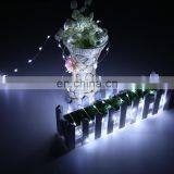 2M 20LEDS Silver Copper Wire Waterproof LED String Light for Festival Christmas Wedding thumbnail-5