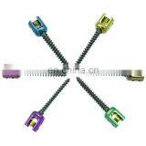 China Manufacture Spinal Pedicle Screw Fixation System Polyaxial Pedical Screws Orthopedic Surgical Spine Implants thumbnail-5