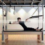 Wood Pilates Reformer Cadillac Machine With Full Trapeze Combination Pilates Studio Combo Cadillac Reformer Machine SRP07 thumbnail-6