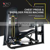 Wholesales Price YW-1766 Double Functional Gym Fitness Equipment Chest Press & Shoulder Press Machine thumbnail-4