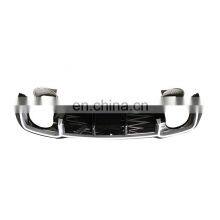 2017-2020 Car bumpers For Audi A3 upgrade RS3 Style Diffuser Exhaust pipe