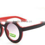 Hot Selling Kids Children Lovely Cute Round Sunglasses With Laser Etching Letters thumbnail-1