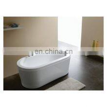 Hotel Project Home Use Freestanding Black Bathtub