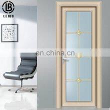 Glass Modenrn Shower Lock Handle Luxury Hinge Aluminum Bathroom Door thumbnail-2