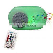 Led Usb Rechargeable Portable PE Plastic TWS Function Hot Sale Ice Bucket Led Light Living Room Mood Magic Lights Speaker thumbnail-2