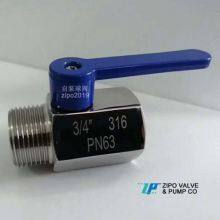 Special Stainless Steel Threaded End Mini Ball Valve for Water Purifier thumbnail-5