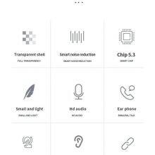 Original Tws Earphone Earbuds Wireless Headphone BT V5.3 RGB Breathing Light Sports Noise Reduction Blue Tooth Headset thumbnail-4