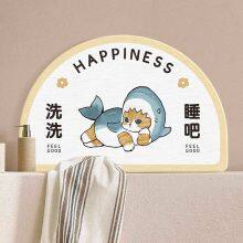 OEM ODM Factory Wholesale Custom Size Absorbent Shower Bath Mat Stone thumbnail-2