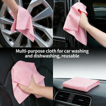 Hand-tear Microfiber Towels for Kitchen Cleaning Reusable Absorbent Cleaning Cloth thumbnail-4
