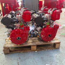 Cold Air Single Cylinder Diesel Engine Centrifugal Pump Movable Diesel Fire Pump thumbnail-2