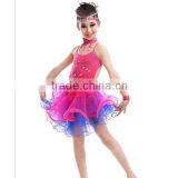 Good Luxury Kids Professional American Competition Latin Dance Costume Latin Dance Cha Cha Cha Dress thumbnail-2