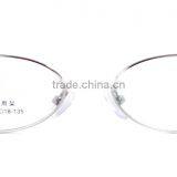 Full-rim Metal Oval New Model Fancy Reading Eyewear Optical Glasses Frame From China thumbnail-2