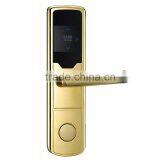 New Golden Electronic Digital Hotel Electronic Key Residential Lock thumbnail-3