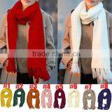 2013 Fashion Long Tassel Lady Knitted Scarf thumbnail-1