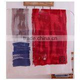 Wholesale Ladies Fashion Scrawl Large Cotton Printed Shawl thumbnail-5
