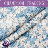 2015 Shaoxing Champiom Textile Knitting R/T Jacquard Fabric For Dress By Yarn Dye