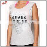 Ladies GYM Yoga Singlet Multi Tank Top Tee thumbnail-2
