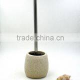 Trilateral Polyresin Sandstone Bathroom Accessories Set for Hotel and Home thumbnail-6