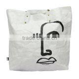 Promotionsl Durable Waterproof Custom Logo Cartoo Printing Tyvek Paper Bag thumbnail-1