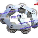 OTI Escalator Parts , Escalator Handrail Support Chain for OTI