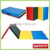 4 Fold Thick EPE Foam Paded Exercise Mat thumbnail-1
