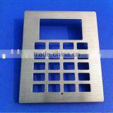 Custom Stainless Steel Punching Press Parts Fabriction Services With Brushed Surface thumbnail-2