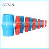 BOYAN ZheJiang TaiZhou Hot Sale In Thailand Plastic Blue Pvc Ball Valve thumbnail-4