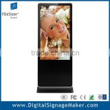 Indoor advertising display, stand up lcd display, vertical screen 55 inch