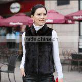 2016 Europe Style High -end Faux Mink Fur Vest thumbnail-3