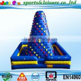 adults outdoor climbing wall, inflatable rock climbing wall, high quality inflatable climbing walls