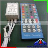 DC12V~24V Mini Dimmer RGB Led Controller, RGBW LED Controller for RGBW Led Strips