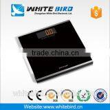 180kg /0.1kg Electronic Tempered Glass Digital Body Weighing Bathroom Scale thumbnail-1