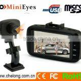 3.0 inch Ambarella A7 Chipset two channel 1080p car dvr camera