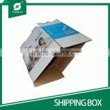 SPECIAL DESIGN BE FLUTE CORRUGATED SHIPPING MOVING BOX WITH MATT LAMINATED thumbnail-2